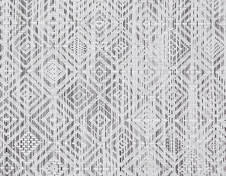 Chilewich Woven Floormat - Mosaic - White Black