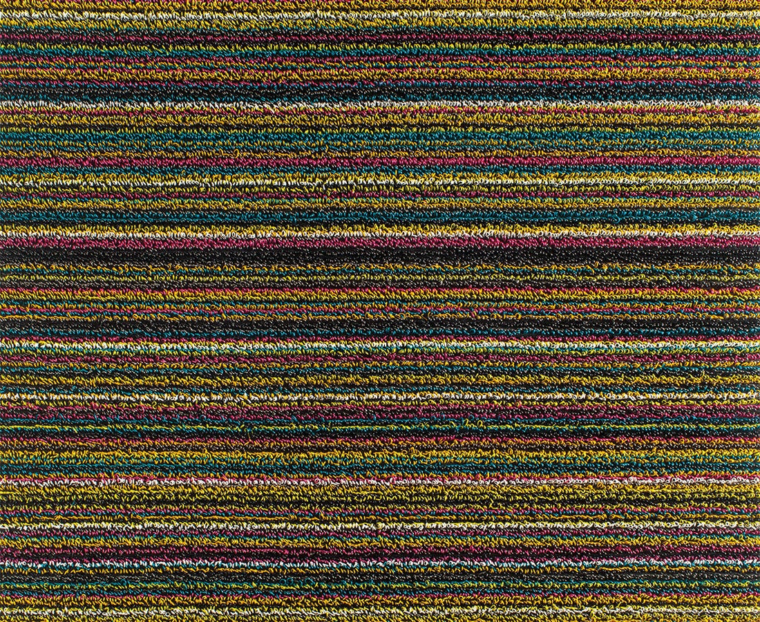 Chilewich Doormat - Skinny Stripe - Bright Multi