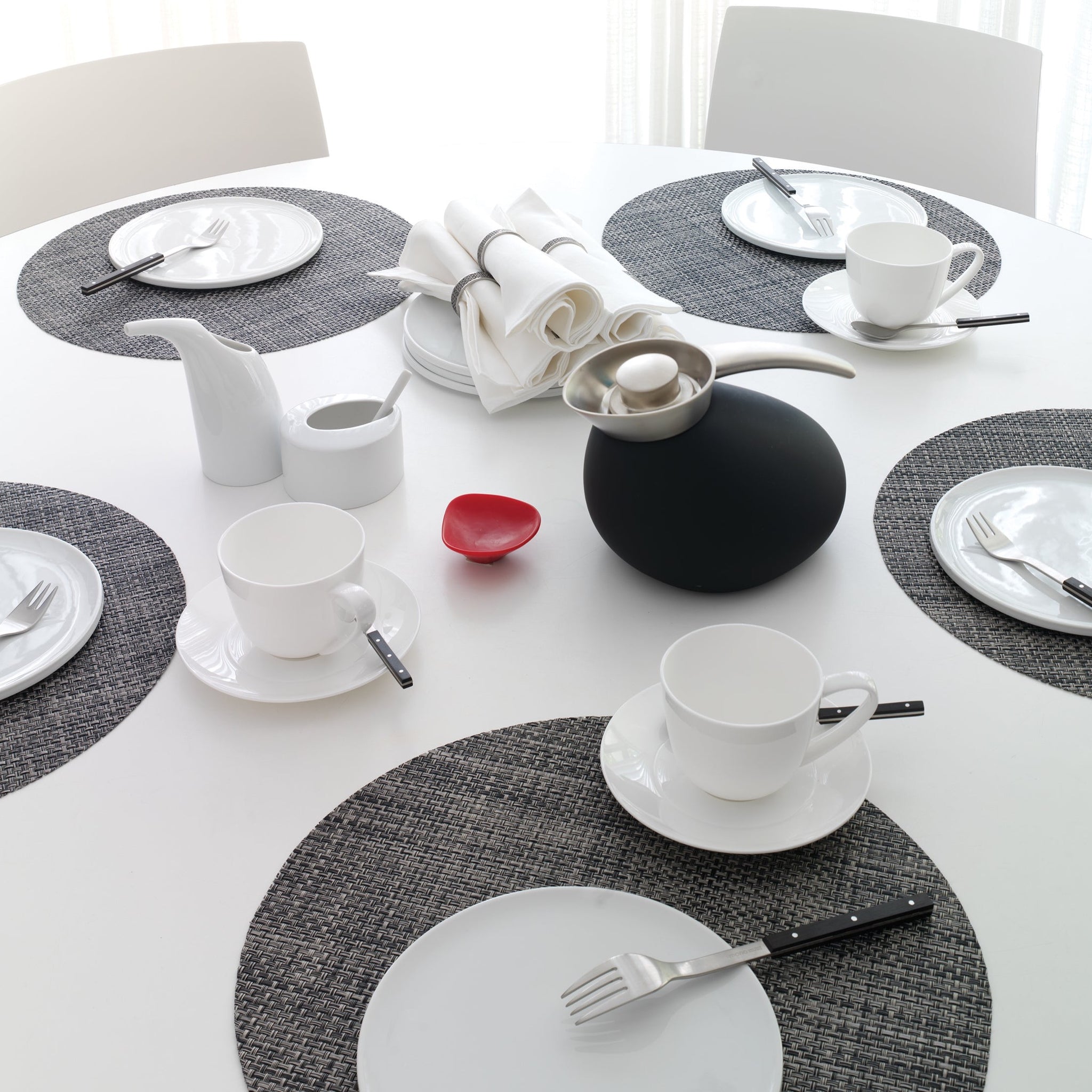 Chilewich Placemat - Basketweave - Carbon