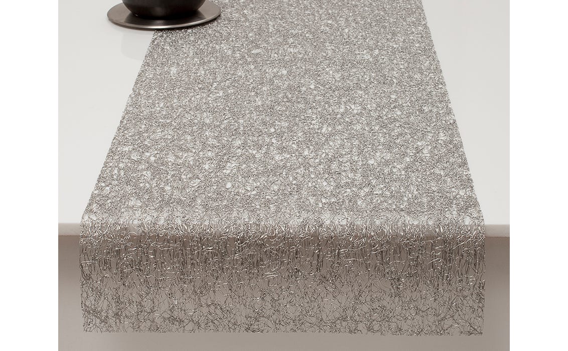 Chilewich Placemat - Metallic Lace - Silver