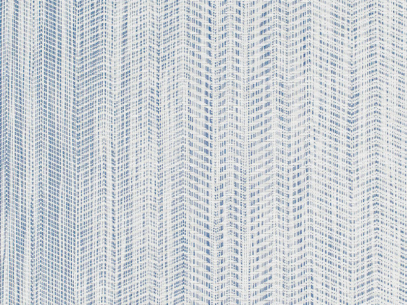 Chilewich Woven Floormat - Wave - Blue